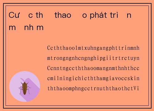 Cược thể thao ảo phát triển mạnh mẽ